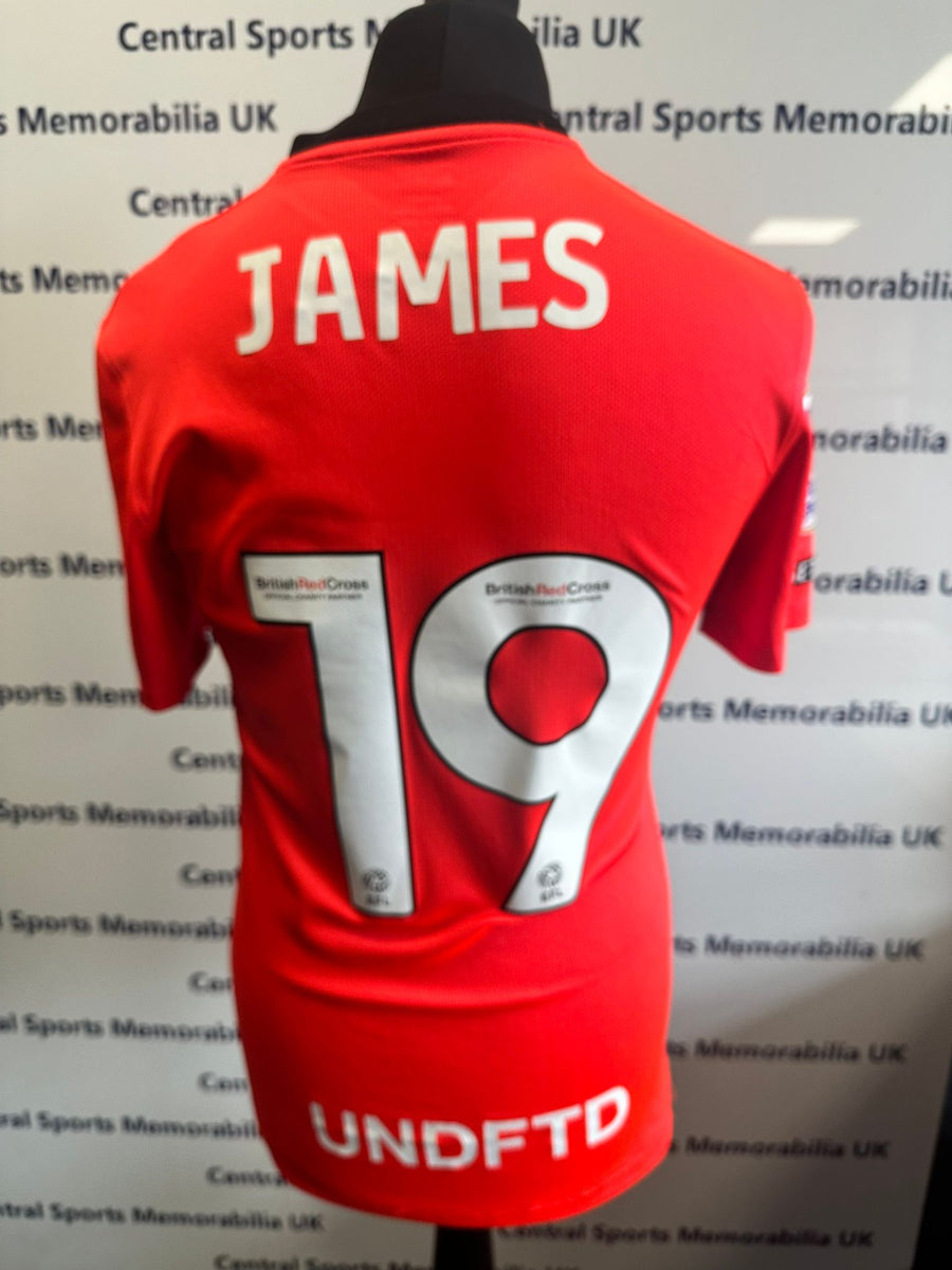 Jordan James Match Worn Away Birmingham City Shirt 20232024 Season