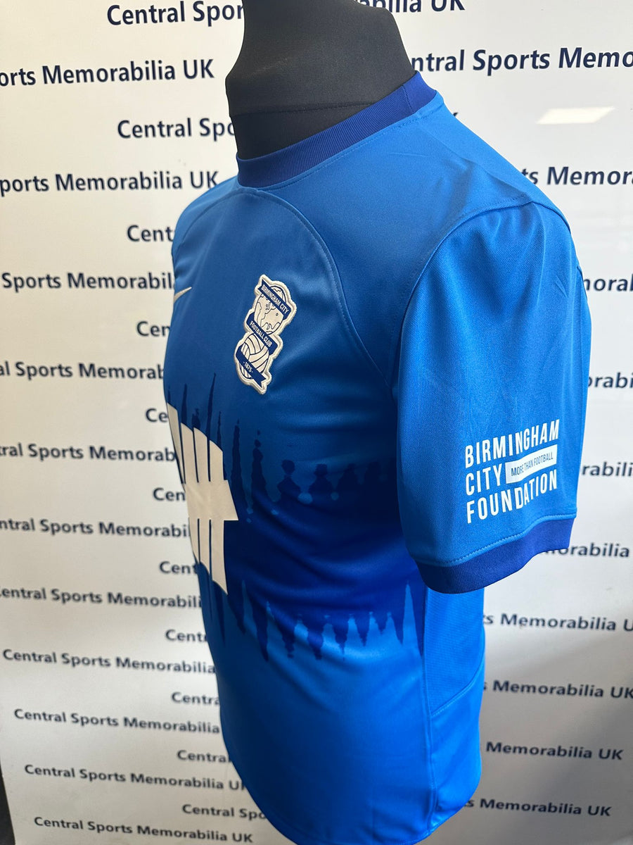Andre Dozzell Match Worn Home Birmingham City Shirt 20232024 Season