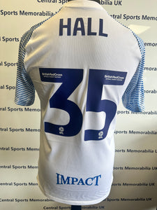 George Hall Birmingham City Match Issue Shirt v Preston  21 January 2023