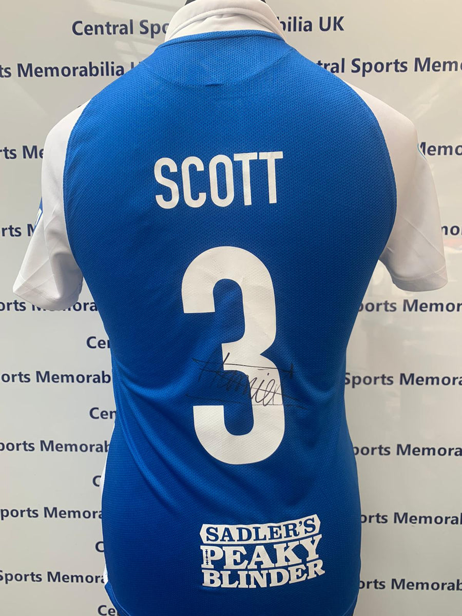 Harriet Scott Signed Match Worn Birmingham City Women Shirt Central