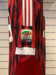 Thiago Silva Match Issue Shirt AC Milan (No 33) Season 2011-2012 Superb Condition
