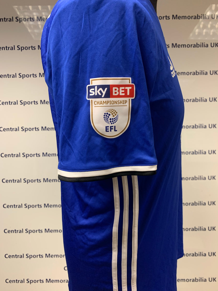 Clayton Donaldson Match Worn and Signed Birmingham City Shirt (Headway