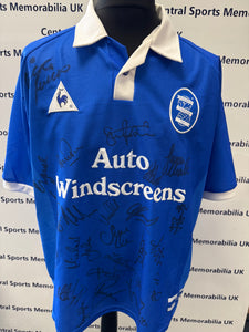 1998-1999 Birmingham City Shirt - Fully Squad Signed plus Trevor Francis