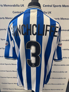 Sheffield Wednesday Match Worn Shirt 2001-2002 - Andy Hinchliffe