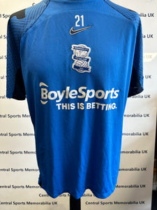 John Ruddy's Birmingham City Training Shirt
