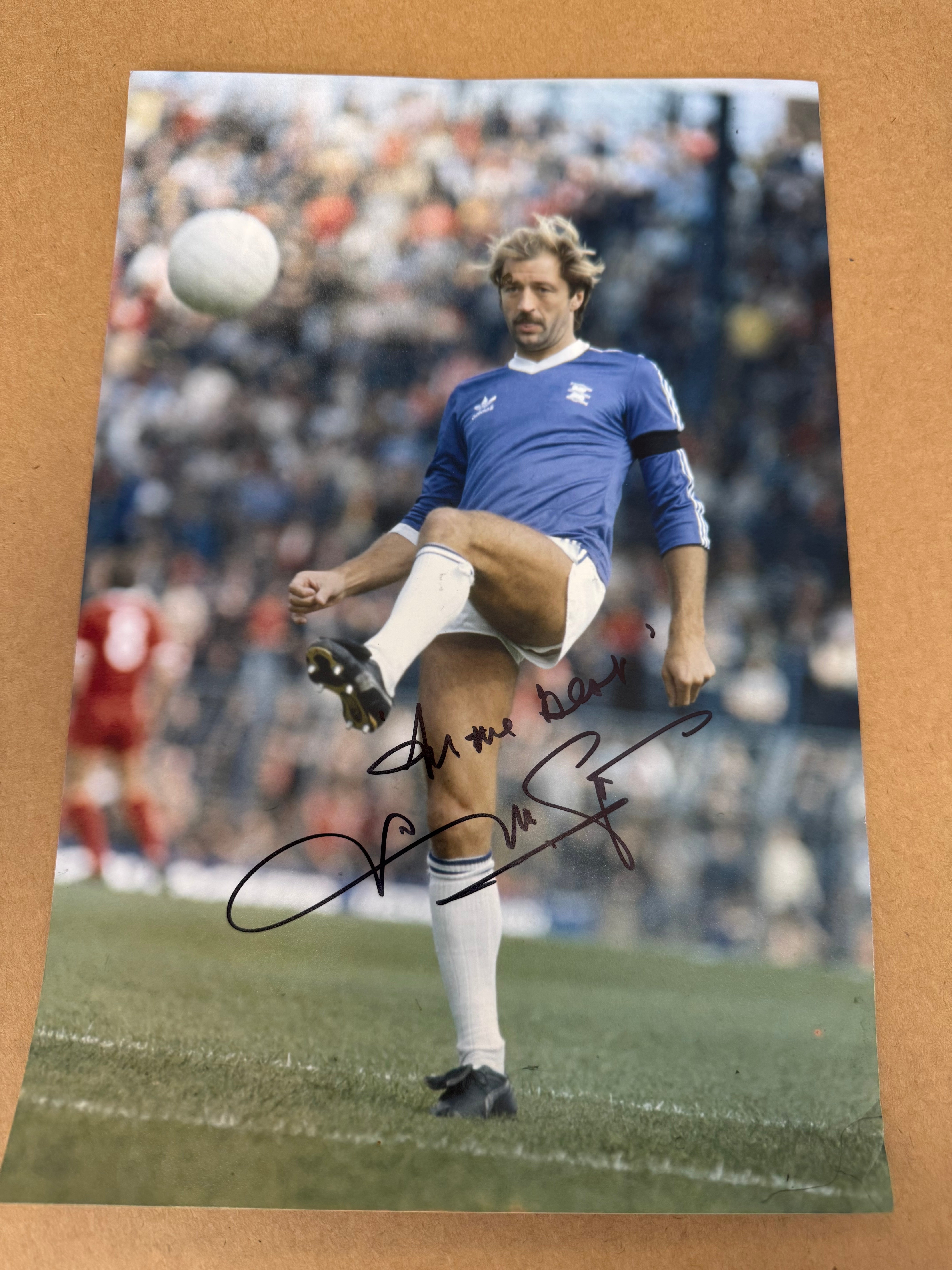 Various Birmingham Signed Photos - Choose from menu!