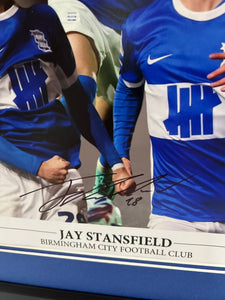 Jay Stansfield Signed Frame - 2 options to choose from! Very limited stock on both!