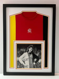 Trevor Francis Signed Frame - completely unique - a one off!
