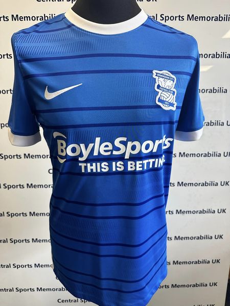 Jordan James 2022-2023 replica Birmingham City shirt - please see pics and read description