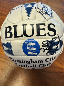 Birmingham City Signed Football - early 90s era