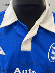1998-1999 Birmingham City Shirt - Fully Squad Signed plus Trevor Francis