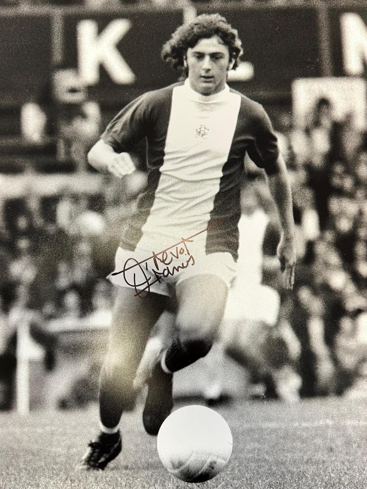 Trevor Francis Signed 16 x 12" Photo / Black and White with COA