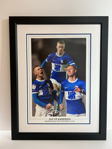 Jay Stansfield Signed Frame - 2 options to choose from! Very limited stock on both!