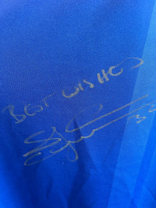 Stephen Clemence Long Sleeve Match Worn & Signed Birmingham City Shirt - Premier League Season 2002-2003
