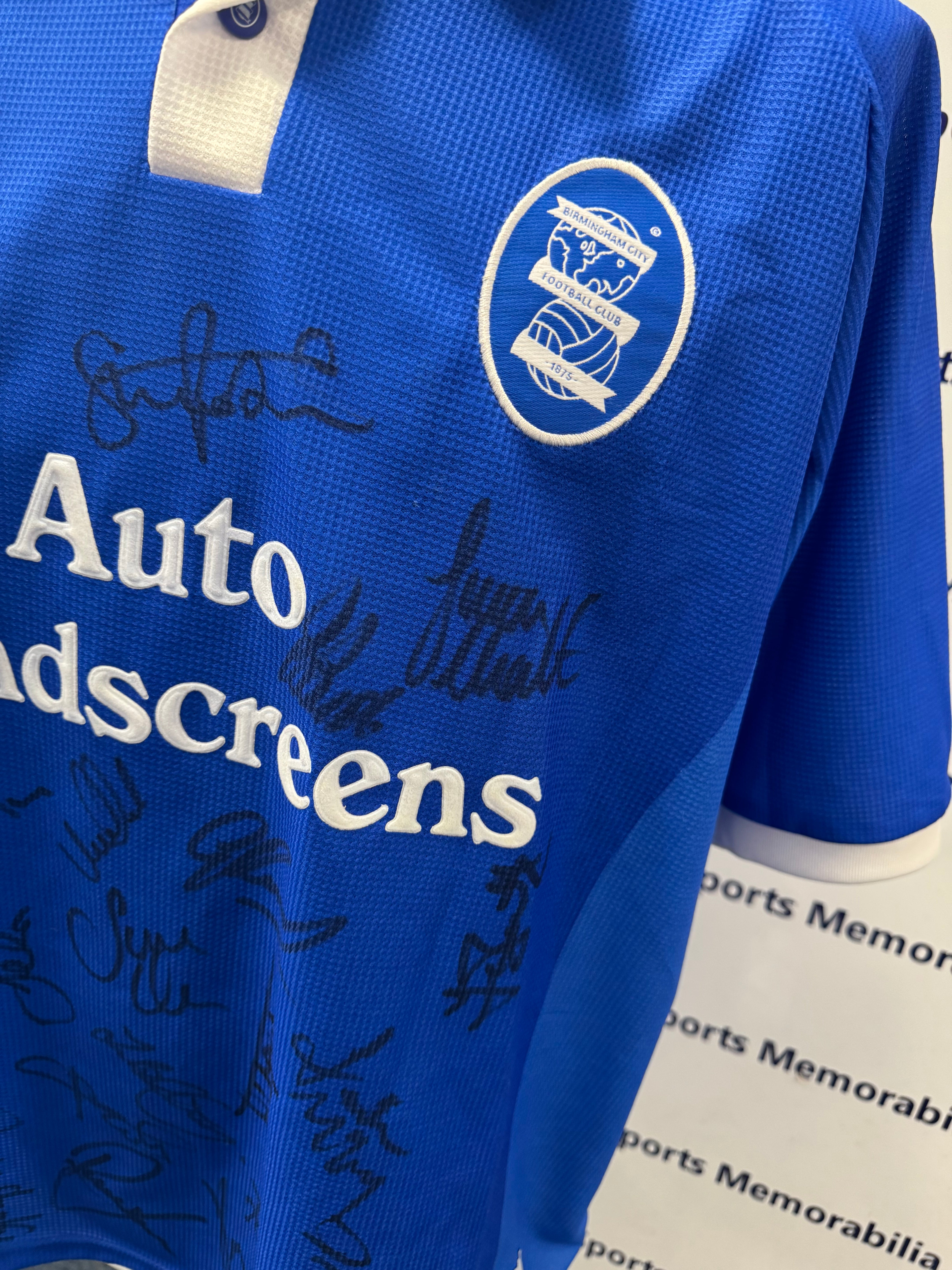 1998-1999 Birmingham City Shirt - Fully Squad Signed plus Trevor Francis