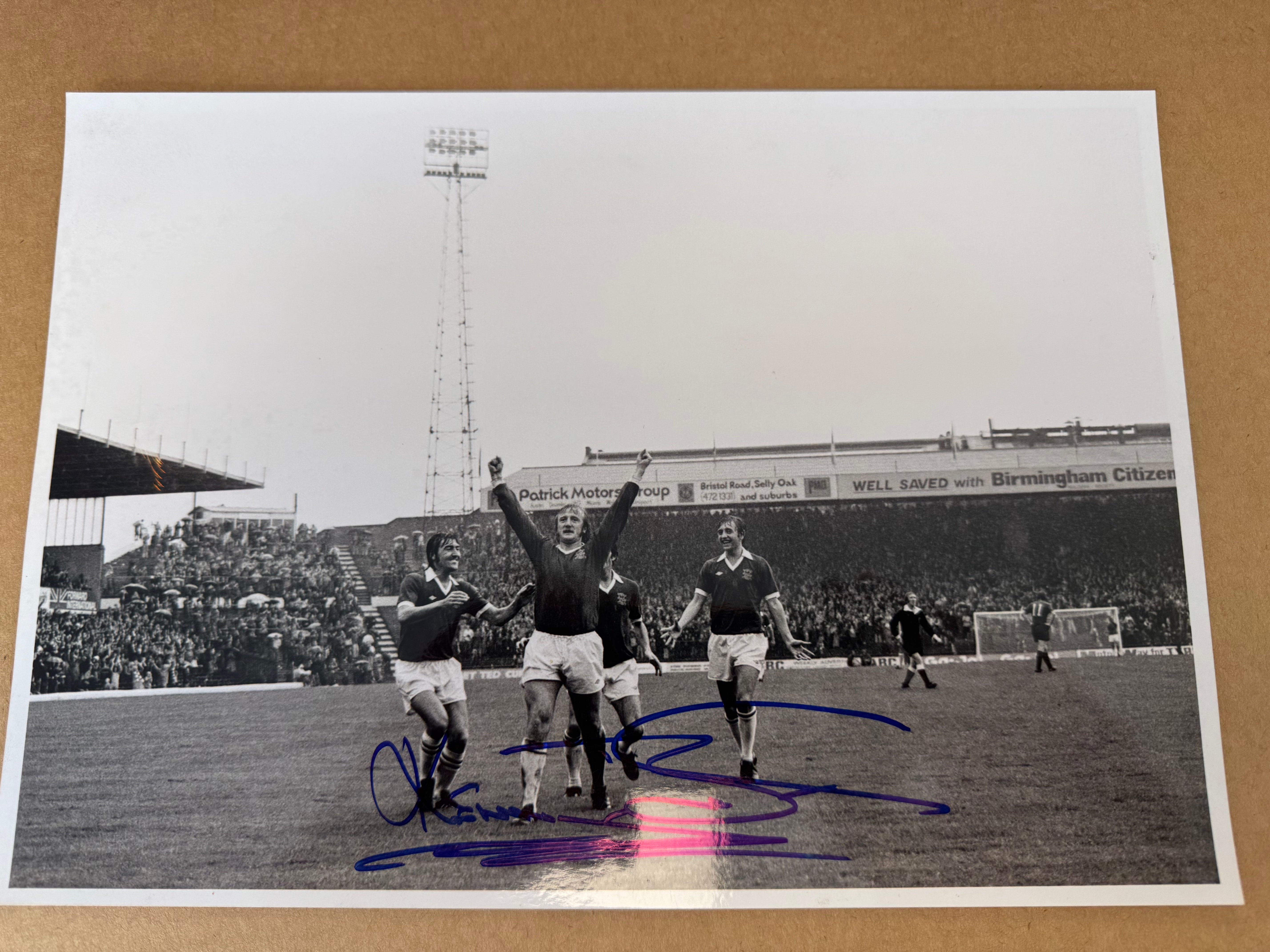 Various Birmingham Signed Photos - Choose from menu!