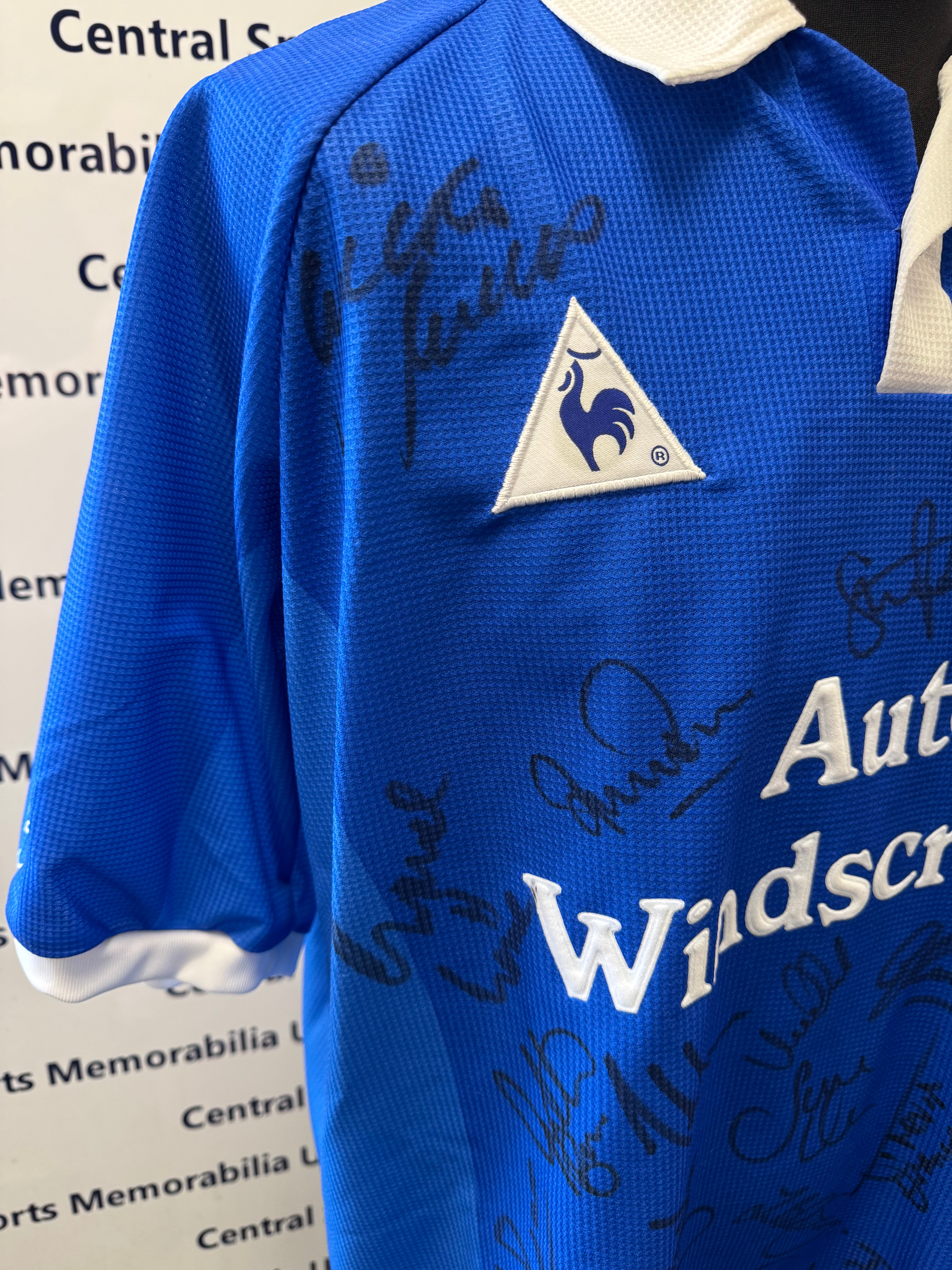 1998-1999 Birmingham City Shirt - Fully Squad Signed plus Trevor Francis