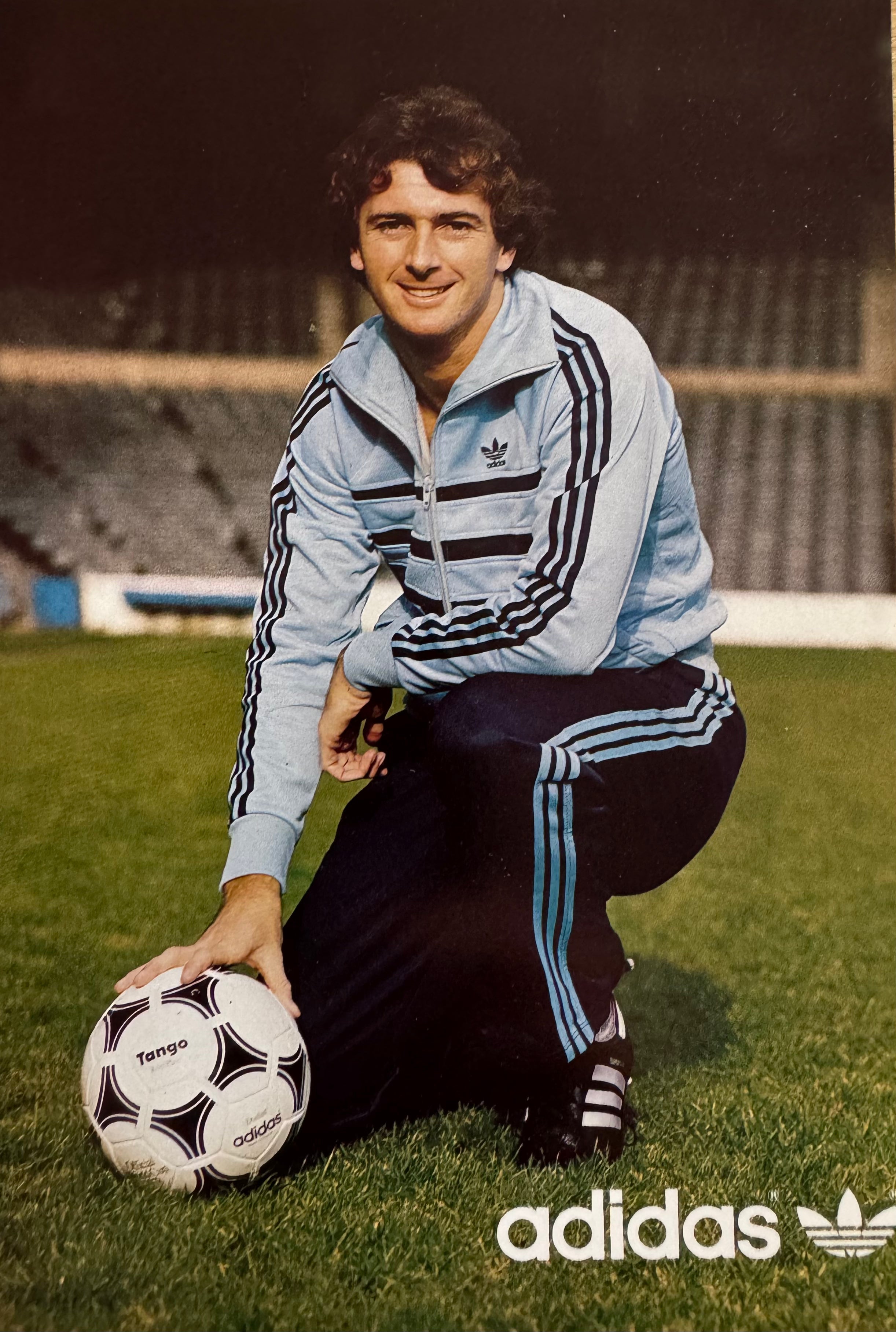 Trevor Francis A5 Adidas Card - Rare