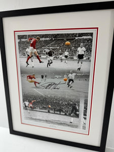 * NEW * Geoff Hurst Signed 1966 World Cup Winners Frame with COA