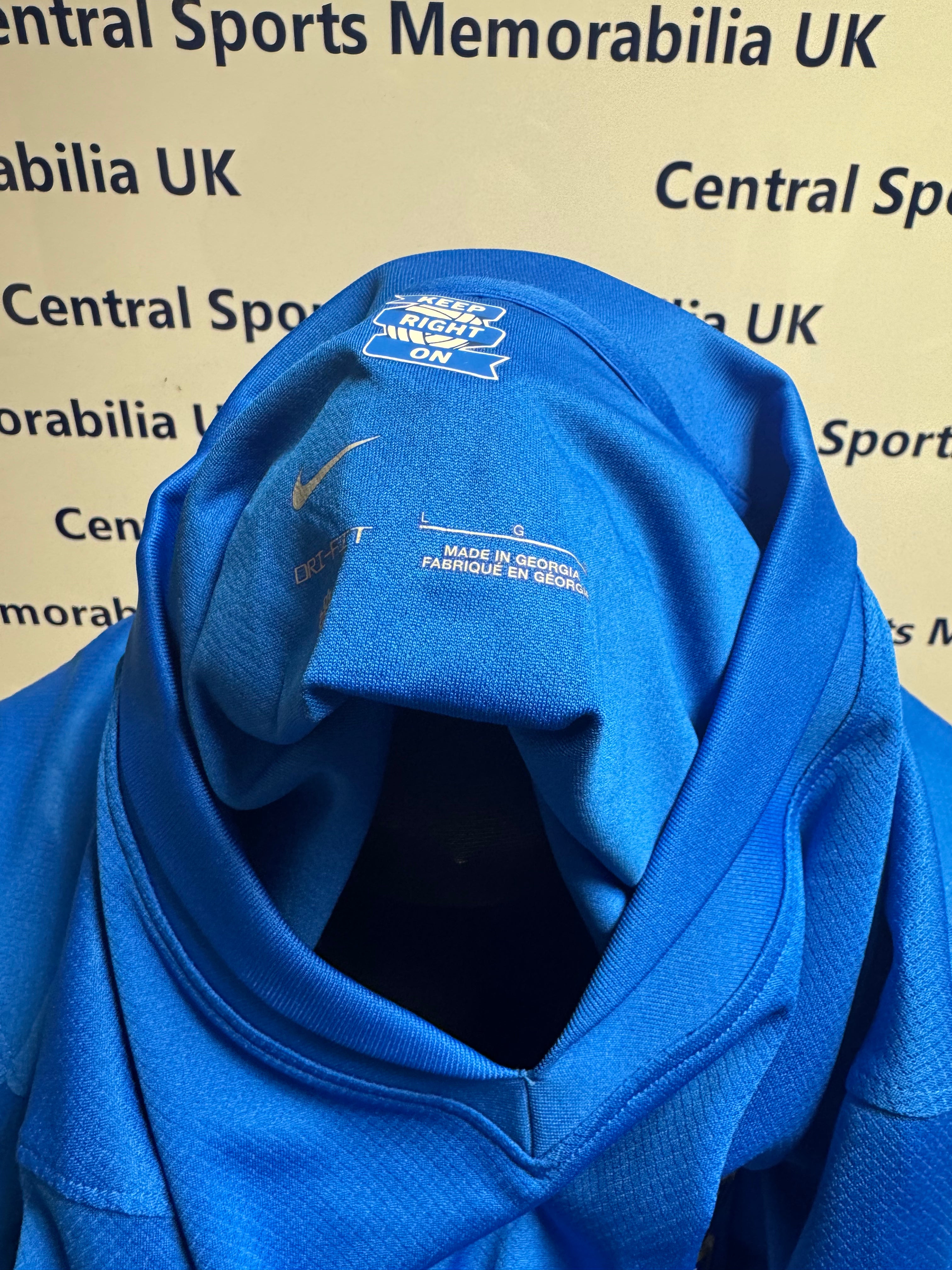 George Hall Birmingham City 2025-2026 Match Issue / Prepared Shirt - Home