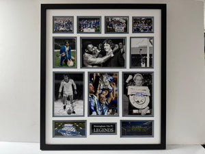 Birmingham City FC - LEGENDS Frame - A one off frame signed by 6 Blues legends