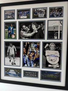 Birmingham City FC - LEGENDS Frame - A one off frame signed by 6 Blues legends