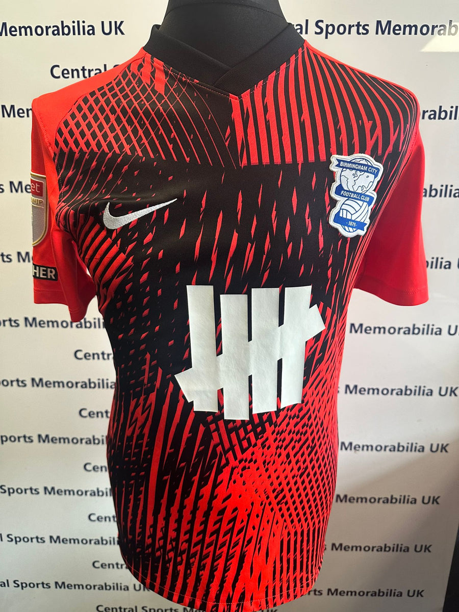 Jordan James Match Worn Away Birmingham City Shirt 20232024 Season