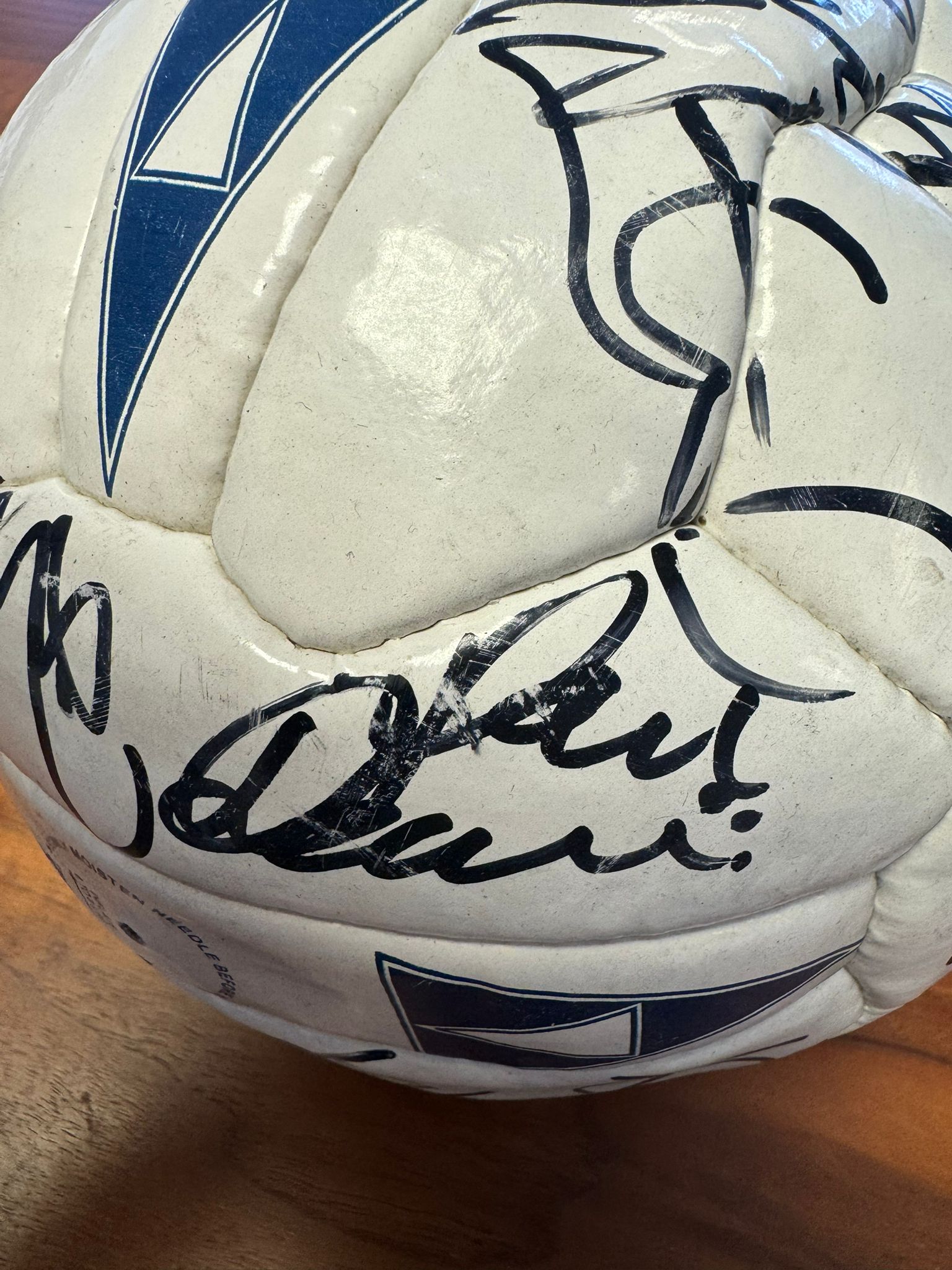 Birmingham City Signed Football - early 90s era