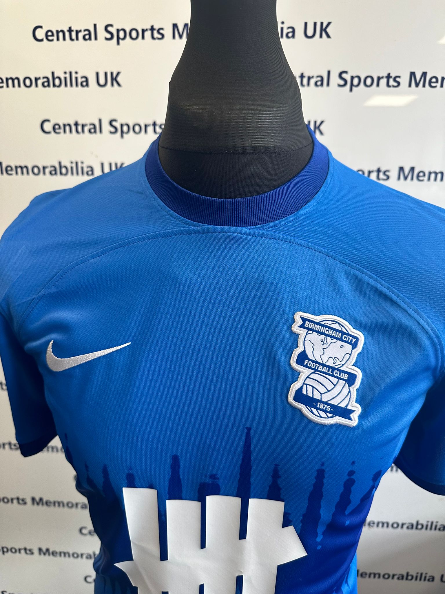 Andre Dozzell Match Worn Home Birmingham City Shirt 2023-2024 Season