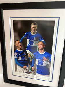 Jay Stansfield Signed Frame - 2 options to choose from! Very limited stock on both!