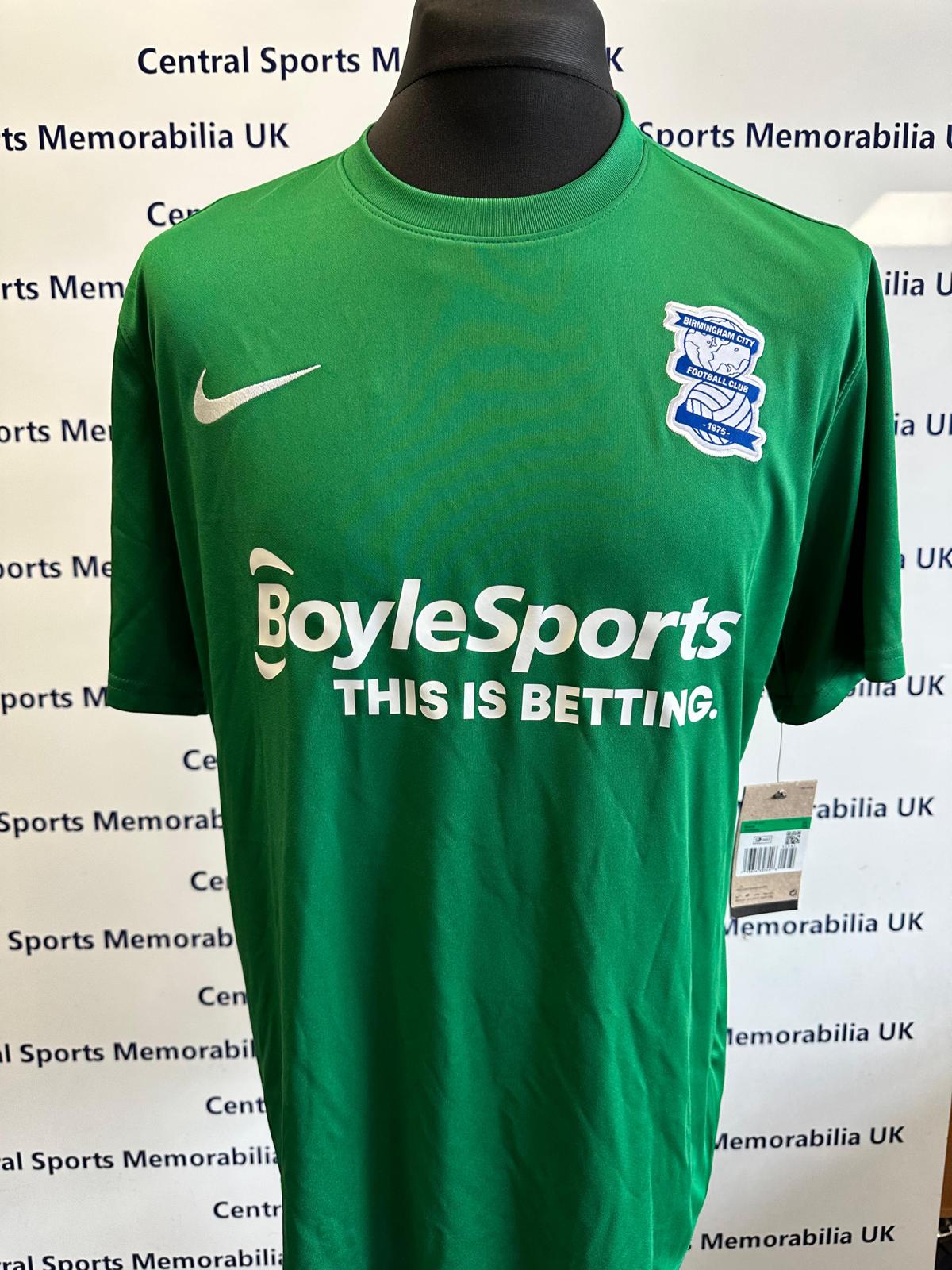 Birmingham City FC 2022-23 Goalkeeping Replica Shirt XL Adult BNWT