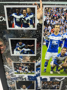 Birmingham City Carling Cup Frame - Signed by the Starting XI