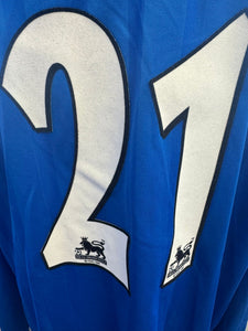 Christophe Dugarry Match Worn Long Sleeve Birmingham City Shirt 2003-2004