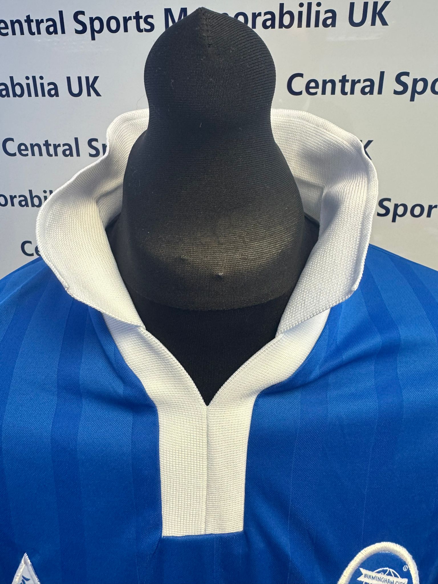 Christophe Dugarry Match Worn Long Sleeve Birmingham City Shirt 2003-2004