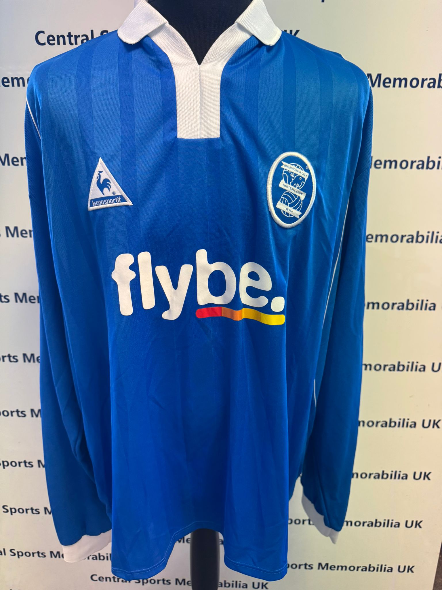 Christophe Dugarry Match Worn Long Sleeve Birmingham City Shirt 2003-2004