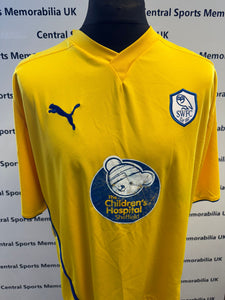 Sheffield Wednesday Match Worn Football Shirt 2009/2010: Darren Purse with COA