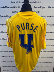 Sheffield Wednesday Match Worn Football Shirt 2009/2010: Darren Purse with COA