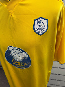 Sheffield Wednesday Match Worn Football Shirt 2009/2010: Darren Purse with COA