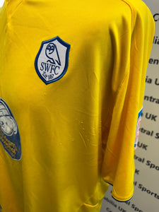 Sheffield Wednesday Match Worn Football Shirt 2009/2010: Darren Purse with COA