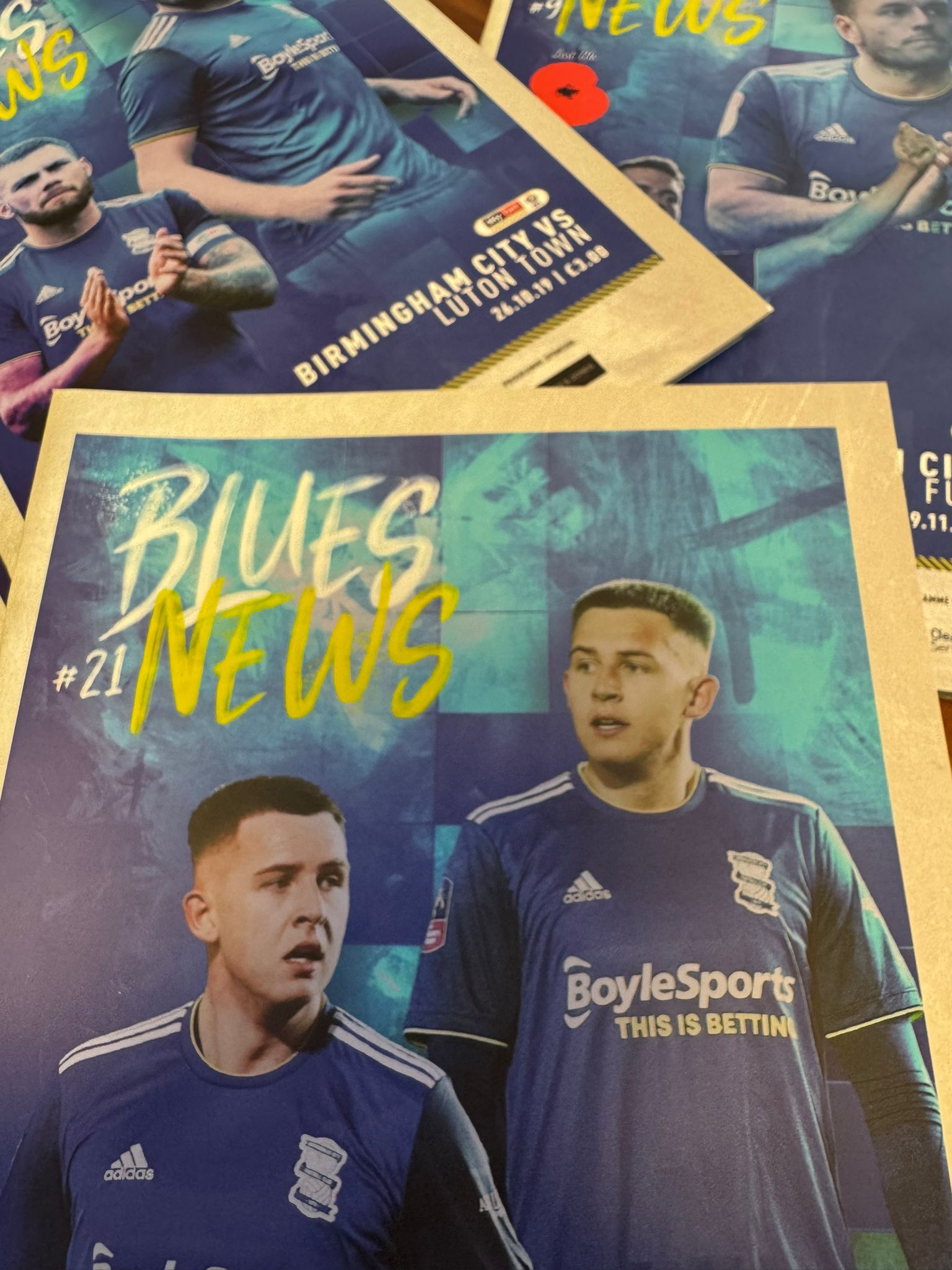 Birmingham City Programmes 2019-2020