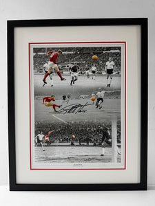 * NEW * Geoff Hurst Signed 1966 World Cup Winners Frame with COA