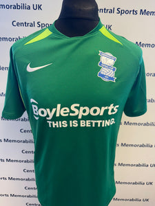 Kristian Pedersen Match Worn 2020-2021 Match Worn Birmingham City Shirt