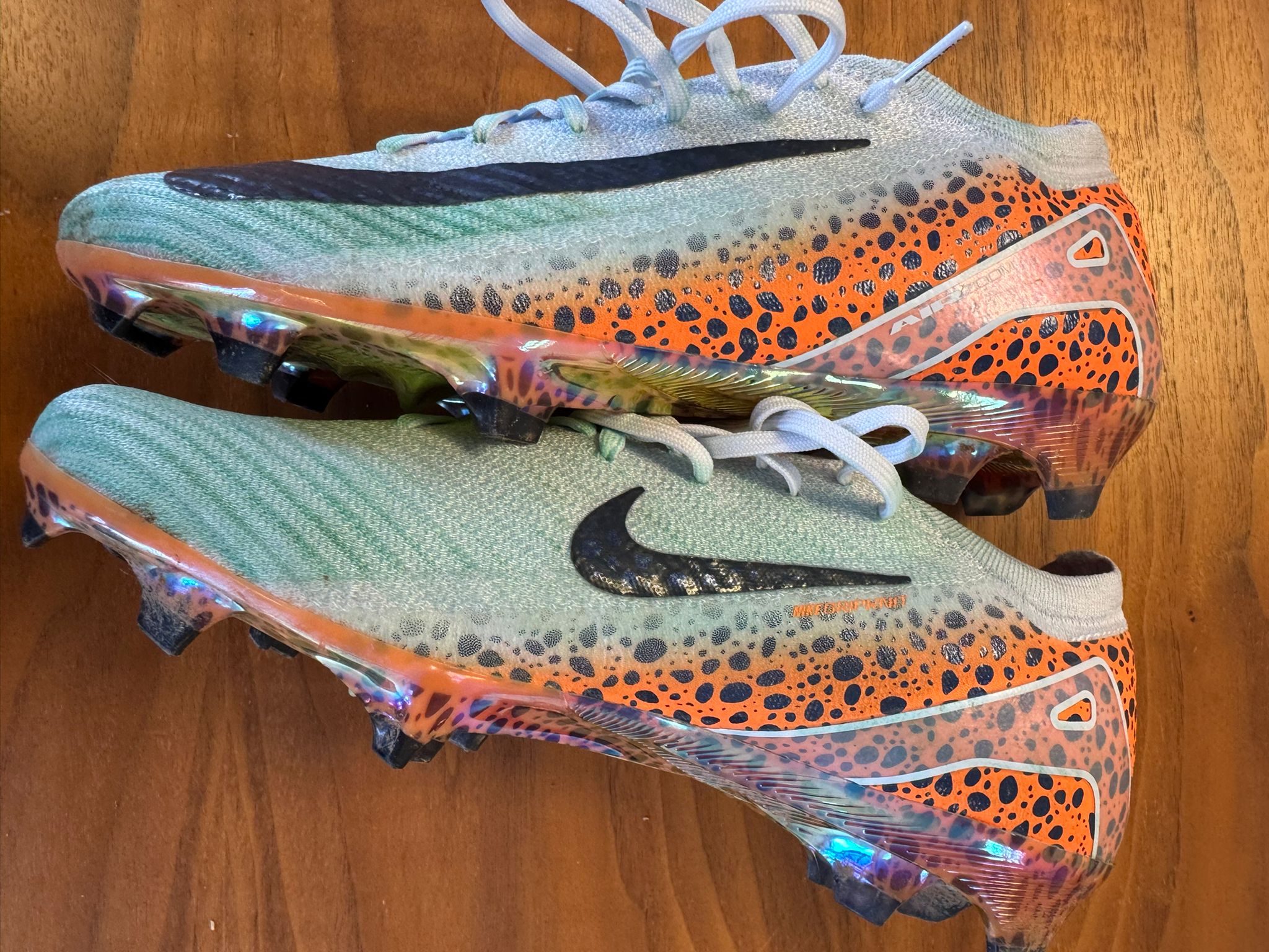Jay Stansfield Match Worn Unwashed Nike Mercurial Football Boots with COA