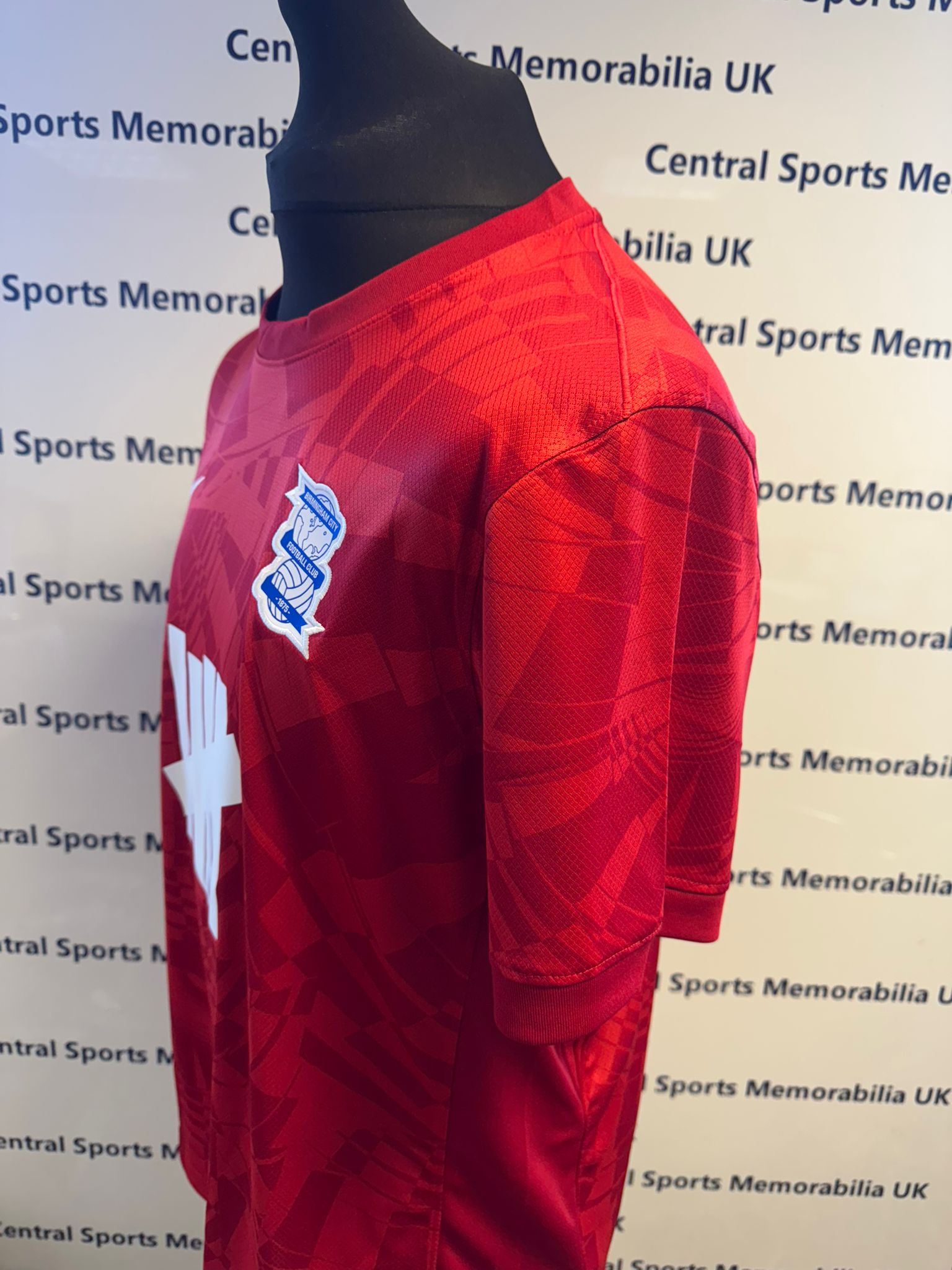 Krystian Bielik Match Issue Birmingham City Shirt 2025-2026