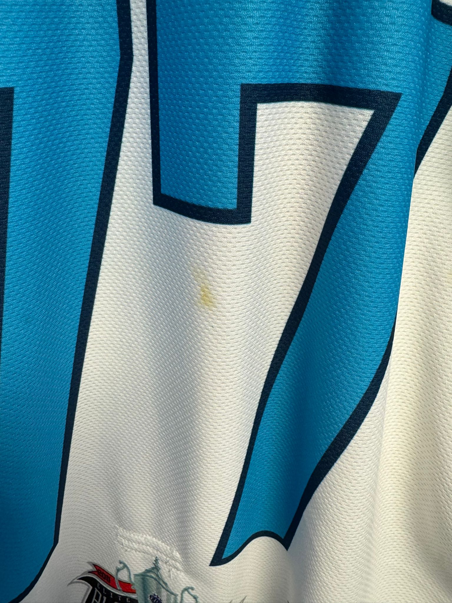 Matty Soderstrom Game Worn Jersey with fight strap