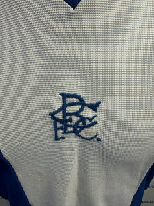 1975-1976 Match Worn Birmingham City Original 'Penguin' Shirt - Long sleeve number 9
