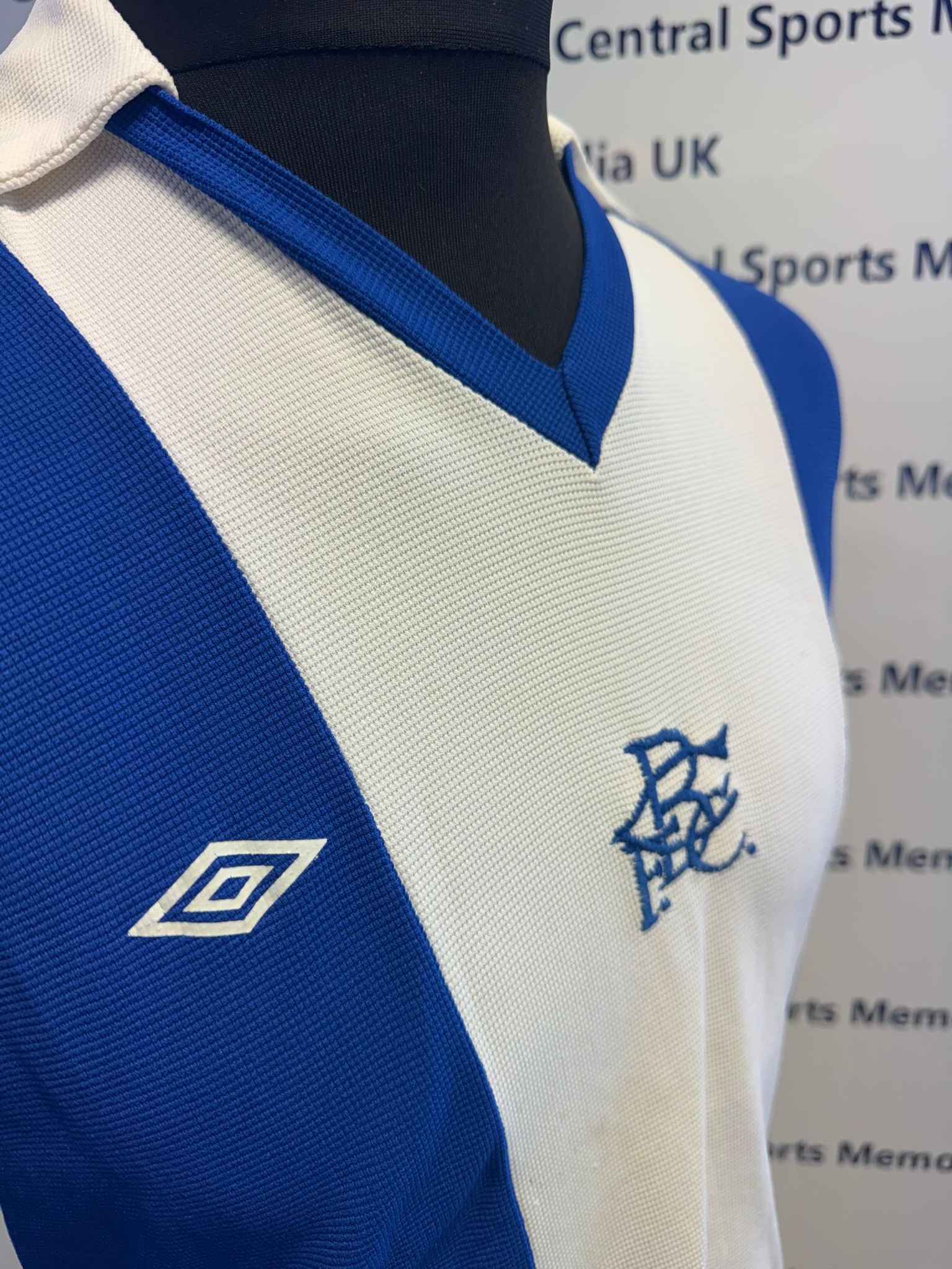 1975-1976 Match Worn Birmingham City Original 'Penguin' Shirt - Long sleeve number 9