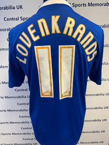 Peter Lovenkrands Match Worn Birmingham City Shirt 2013-2014