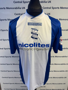 Peter Lovenkrands Match Worn Birmingham City Shirt 2013-2014