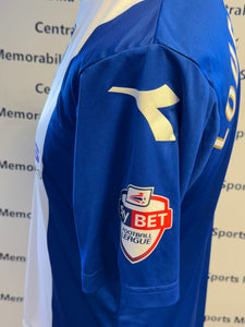 Peter Lovenkrands Match Worn Birmingham City Shirt 2013-2014